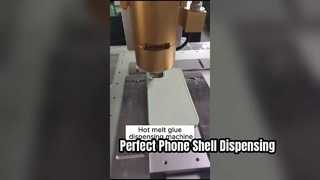 distributeur automatique de hotmelts pour coque de téléphone portable